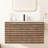 36" Wall Mounted Single Bathroom Vanity Base Only, Sink not Included-113236578