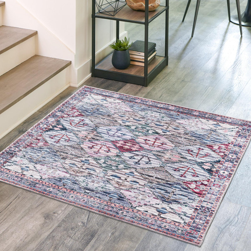 Tapis Hazlett_Multi, Carré 5 pi 3 po