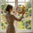 7.8"H Fall Cross Stained Glass Window Panel