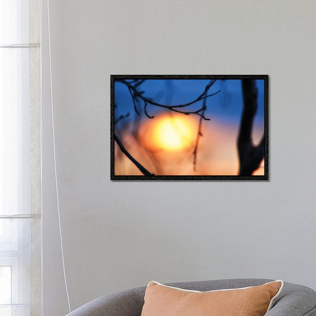 Abstrakter Sonnenuntergang von Savanah Plank - Galerie- Giclée auf Leinwand