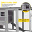 Chicken Coop with Chicken Run For Up To 5 Chickens