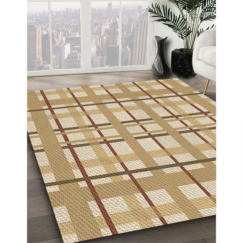 Plaid Indoor Rug, Rectangle 5' x 8'