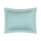Zebra Solid Color 100% Linen Sham