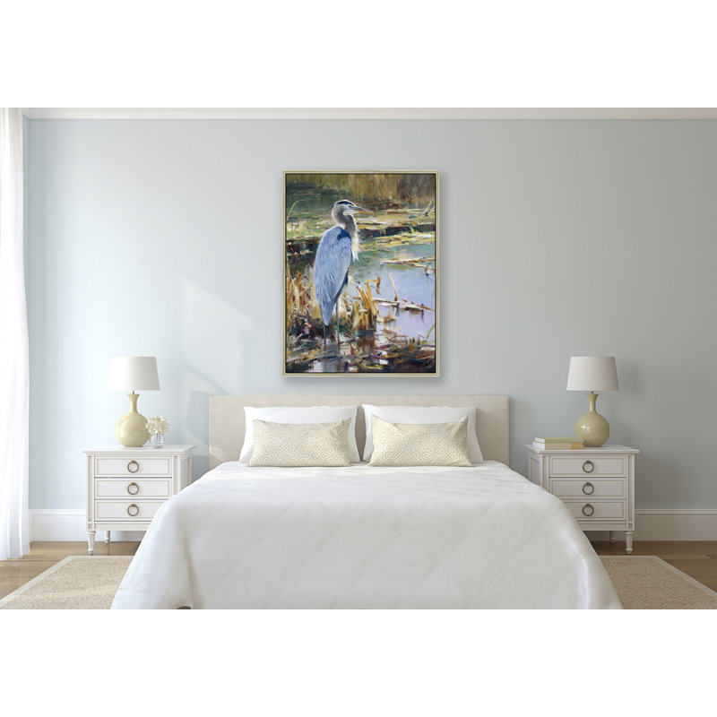 Birds, 50" H x 74" W, Gold