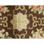 Tapis brun noué à la main de haute qualité
