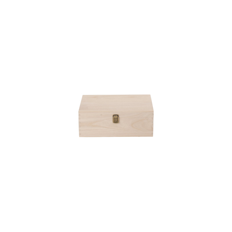 Unvarnished Wooden Box