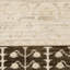 Tapis beige / brun en laine mélangée Kuester Global-1717583403
