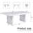 Luxurious Marble Pattern Mdf Dining Table