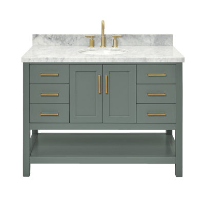 Magnolia Bath Vanity Oval Basin S049SCWOV