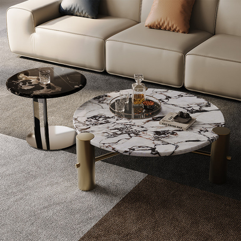 Burkey, Doré / gris foncé, H 13,8 po x L 35,4 po x l 35,4 po