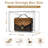 Purse Organizer For Closet,Clear Acrylic Display Case For Handbag Organizer, Purse Storage Box With Magnetic Door, 5 Pack-993387840