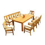 Samir Outdoor 11 - Piece Teak Dining Set
