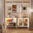 62.8" Sideboard With Led Light-1523081260