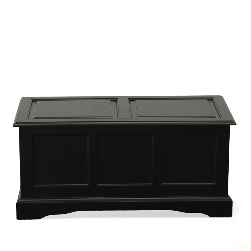 Commode à couvertures Rosson, Noir antique