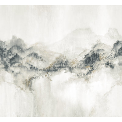 Murale mystique gris