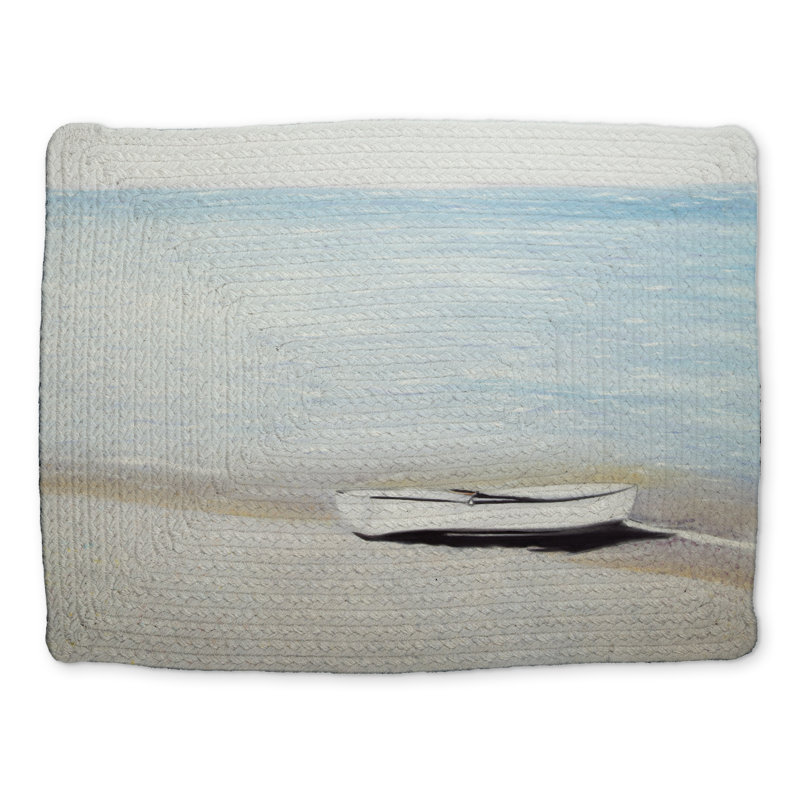 Napperon bleu bord de mer
