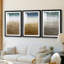 Imprimé Acadia I - impression encadrée de qualité supérieure sur mesure mat - 3 pièces-2099523977-2099523975