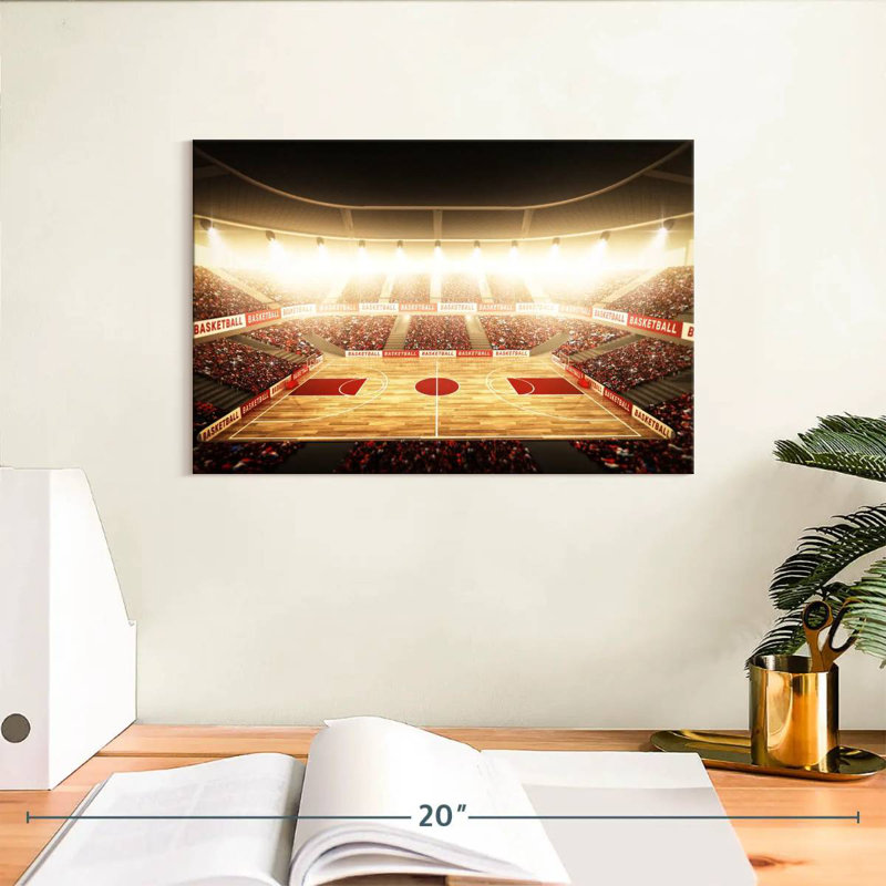 Sireci Basketball Stadium, 8" H x 12" W