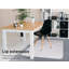 Marlow PVC Chair Mat Office Carpet Floor Protectors Non Slip Computer 120X90cm-122581553