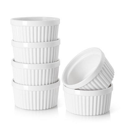 Ensemble de 6 bols 4Oz Ramekins