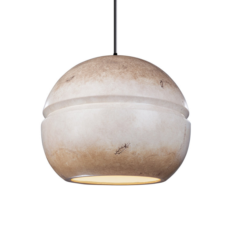Nora Single Light Ceramic Dimmable Pendant