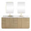 Meuble-lavabo double l 84 po Waubun-520956759
