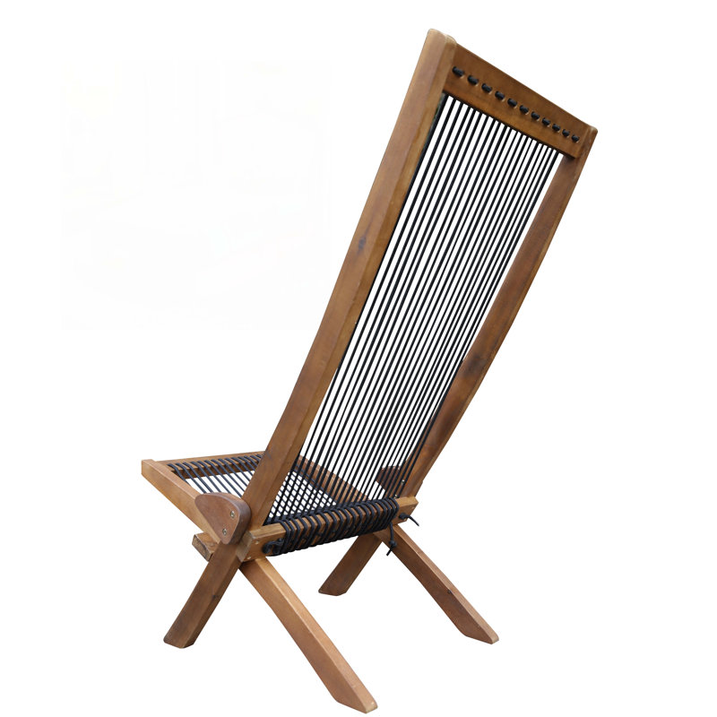 Chaise pliante en bois