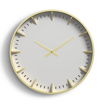 Della Metal Wall Clock