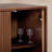 Modern 4-Door Sideboard Buffet Cabinet with Adjustable Shelves & Fluted Push-Open Doors for Dining or Living Room-765944802