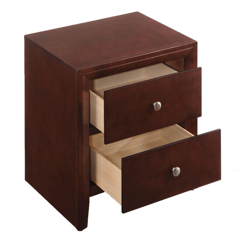 Table de bout Table de chevet moderne, Cerisier