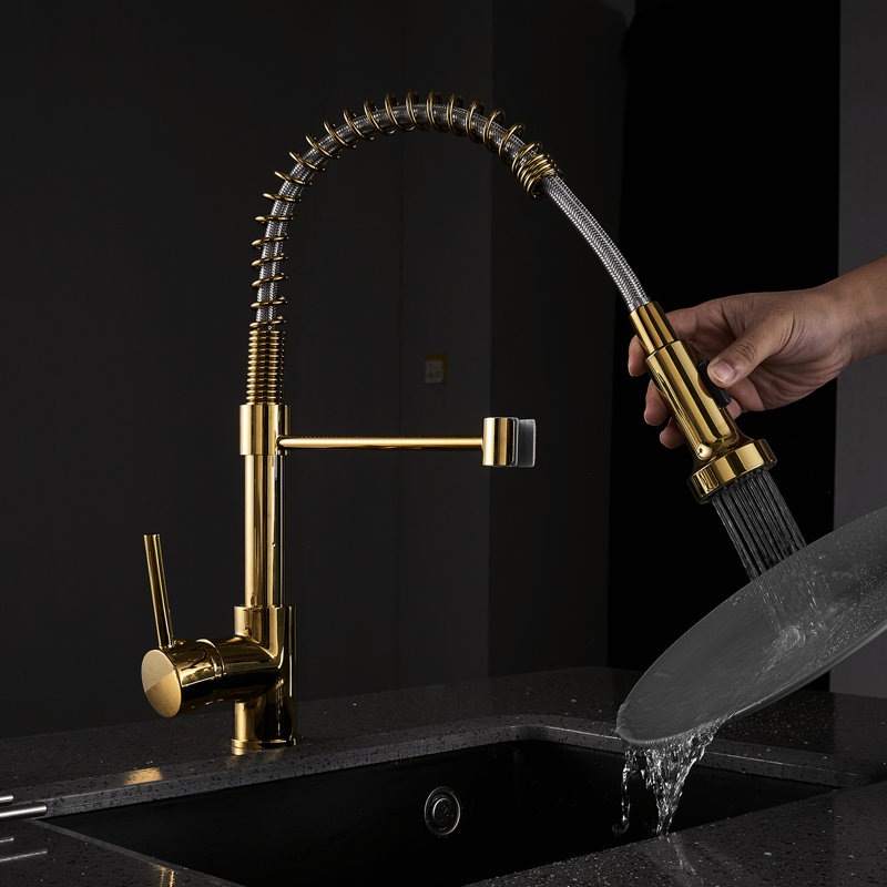 Robinet de cuisine commercial Tempting Gold