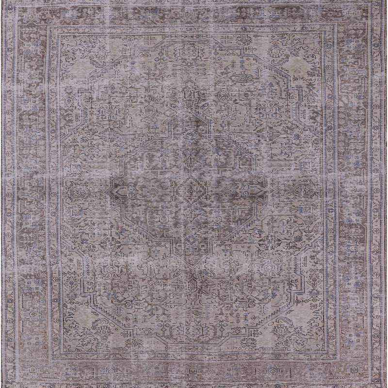 Tapis gris Rohando, Carré 7 pi