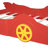 Modern Race Car-Shaped Platform Bed Kids Bed with Wheels-1855030922-1855030921