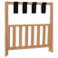 Elkan Luggage Rack 68x38x58 cm Bamboo-908454388