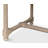 Equestrian Extendable Pine Solid Wood Dining Table