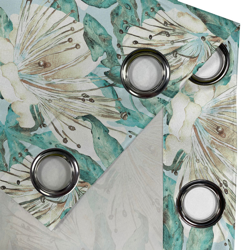 Semi Sheer Curtain Pair