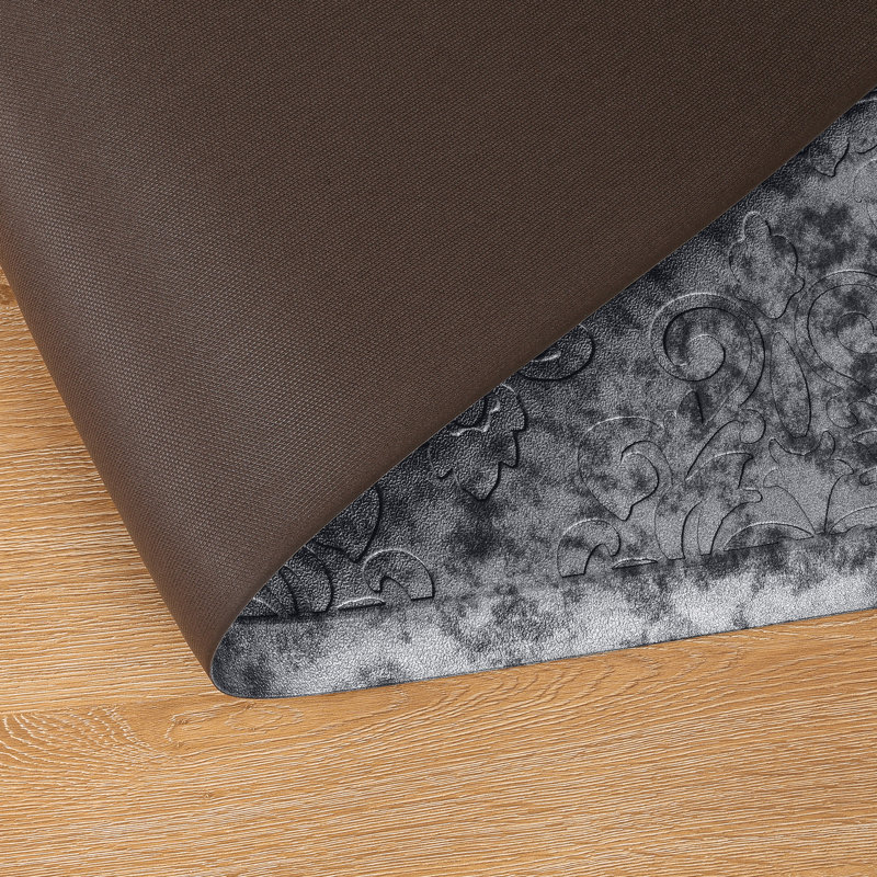 Jaidan Anti-Fatigue Non-Skid Waterproof Kitchen Mat, Silver Gray