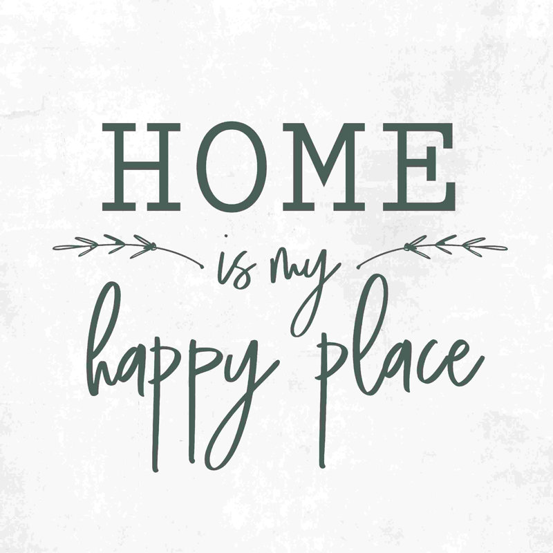 Happy Place Circle par - on, H 12 po x l 12 po