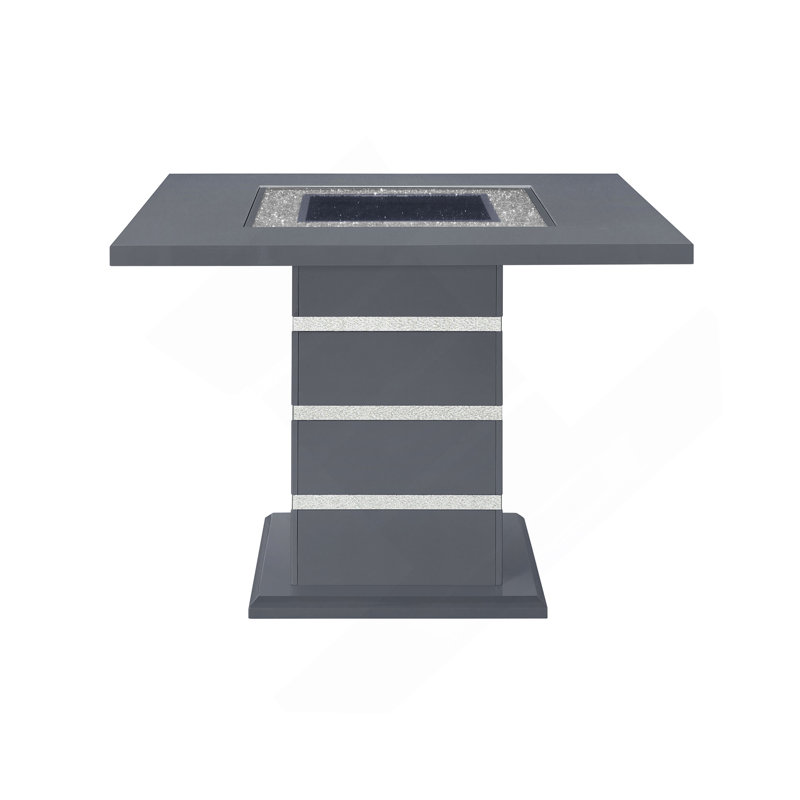 TABLE DE BAR ARIYA GRIS FONCÉ