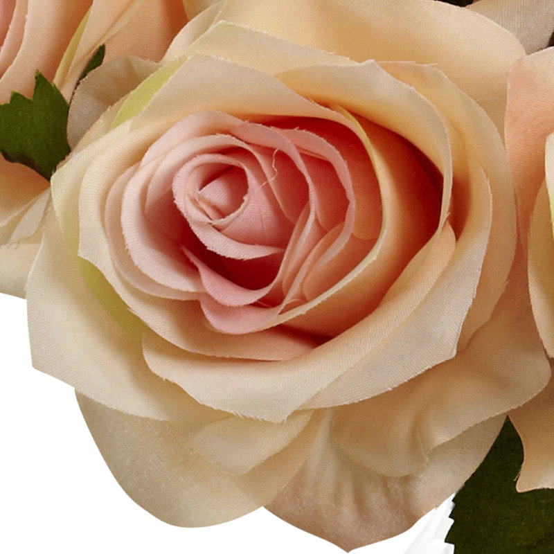 Centre de table Roses dans un vase, Rose