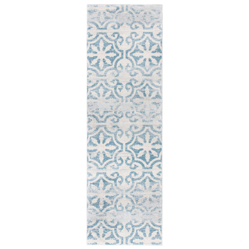 Tapis géométrique Winnols Performance, Tapis de couloir 2 pi 2 po x 7 pi