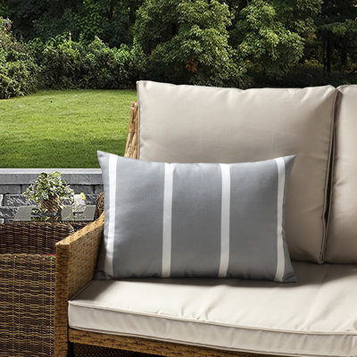 Housse de coussin rectangulaire intérieur / extérieur en polyester My Cottage Home