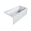 Vision 59.75'' x 32'' Soaking Acrylic Bathtub-15813560