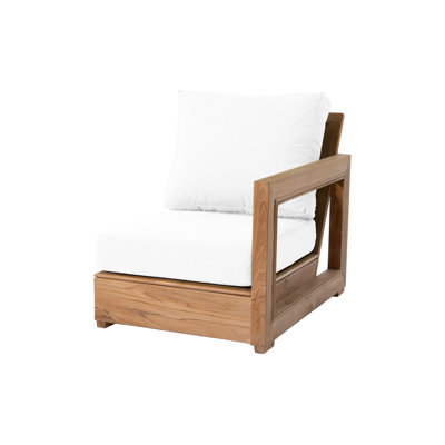 Chatsworth  Outdoor Teak One Arm Lounge Chair