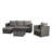 3 Pieces Outdoor Conversation Set-1412558986