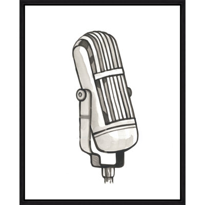 David Erickson " In The Recording Studio VIII " by David Erickson Painting Print