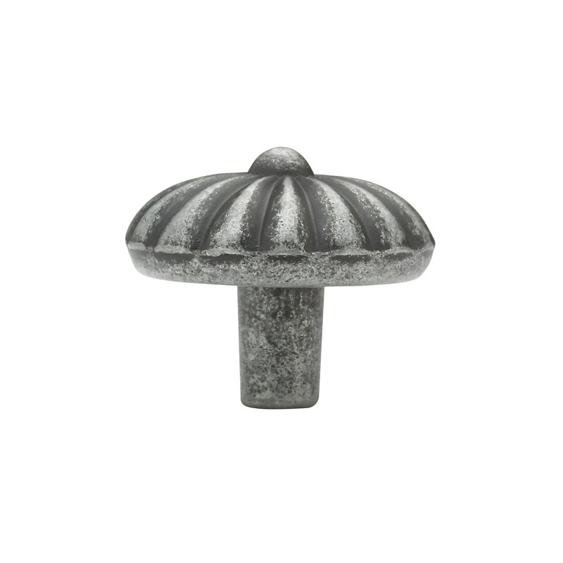 Expression 1 5/16" Diameter Round Knob, Natural Iron