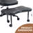 Modern Meditation Chair With Lumbar Support, Adjustable Cushion & 360° Swivel For Home Office