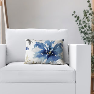 Coussin floral avec polyester de qualité supérieure