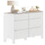 Commode 6 tiroirs Burkitt